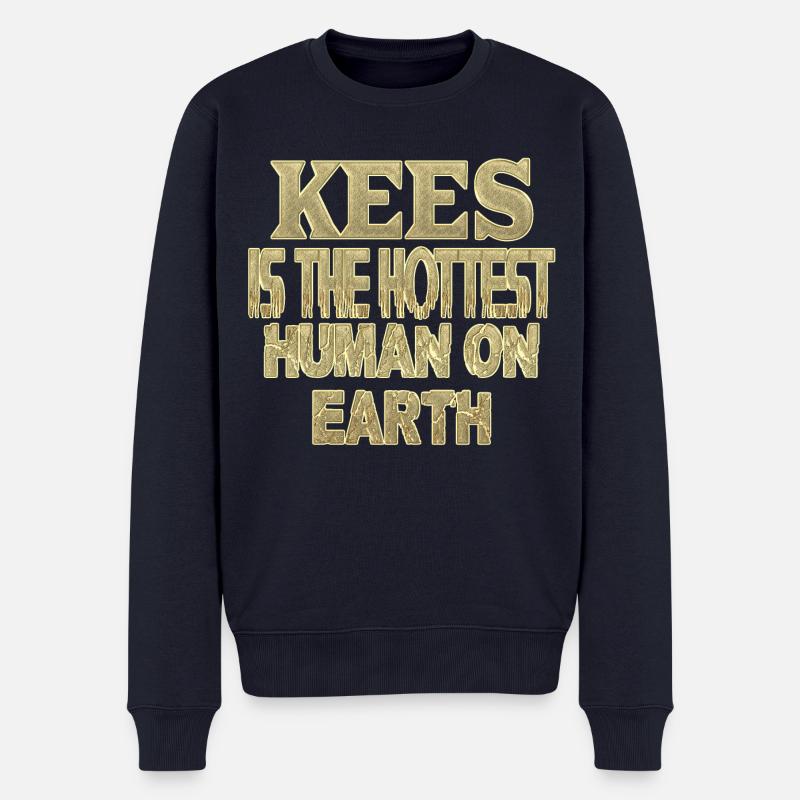 Kees - Pull Premium bio Homme - bleu marine