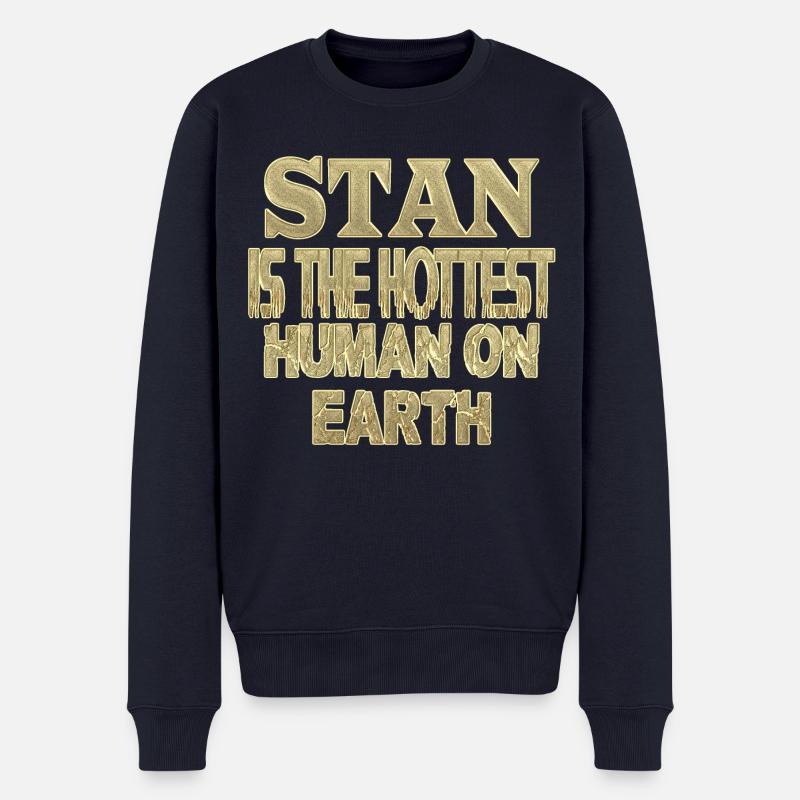 Stan - Pull Premium bio Homme - bleu marine