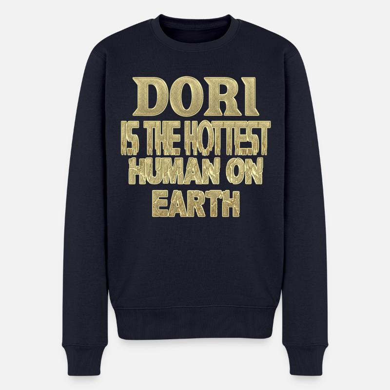 Dori - Männer Premium Bio Pullover - Navy