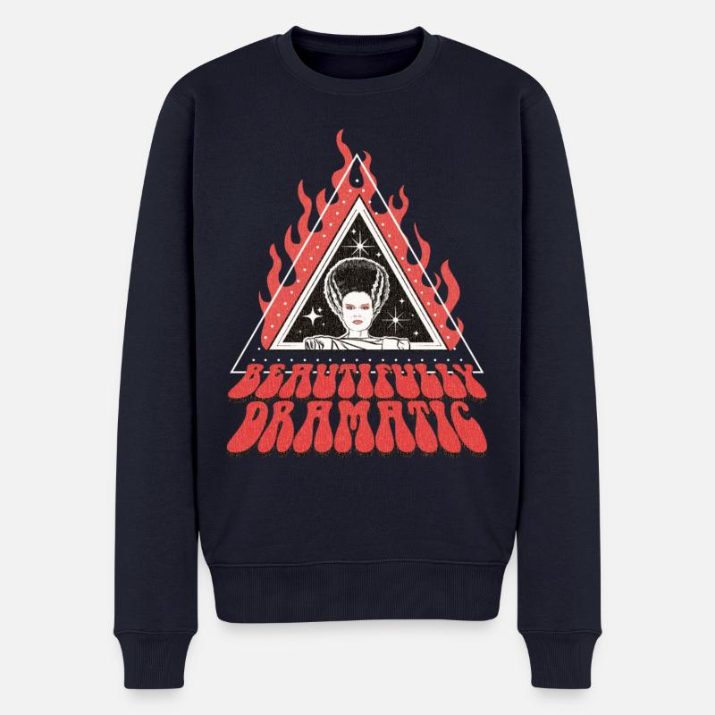 Universal Monsters Beautifully Dramatic - Pull Premium bio Homme - bleu marine