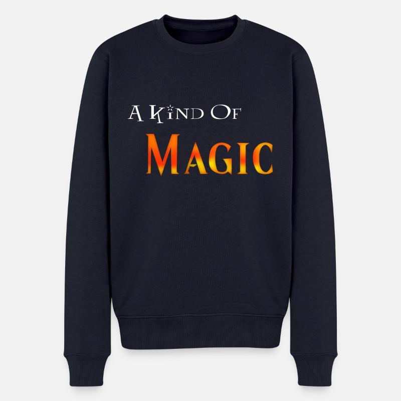 Eine Art von Magie! - Männer Premium Bio Pullover - Navy