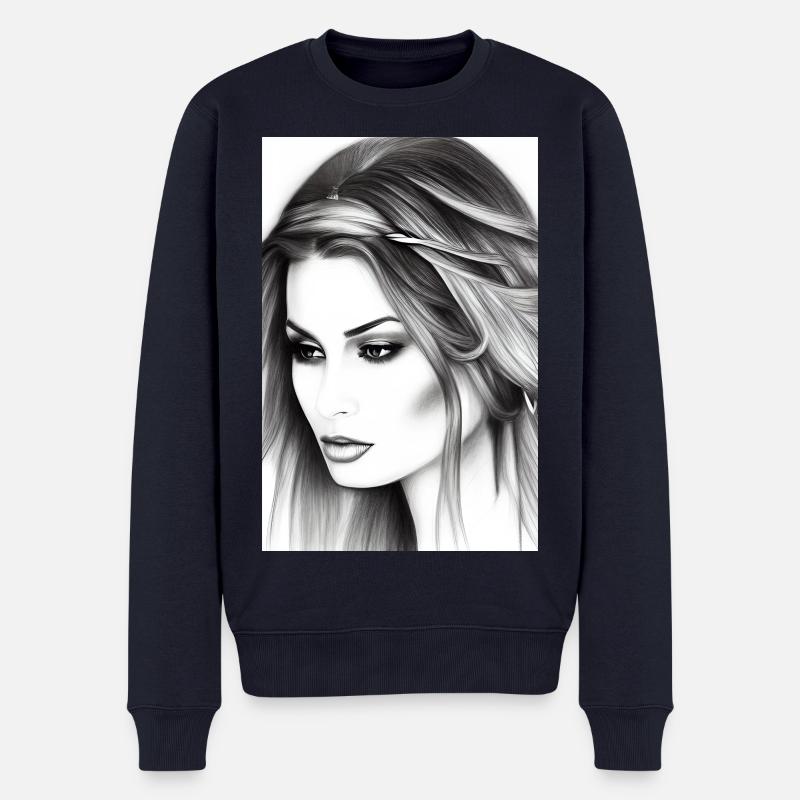 Beauté - Pull Premium bio Homme - bleu marine