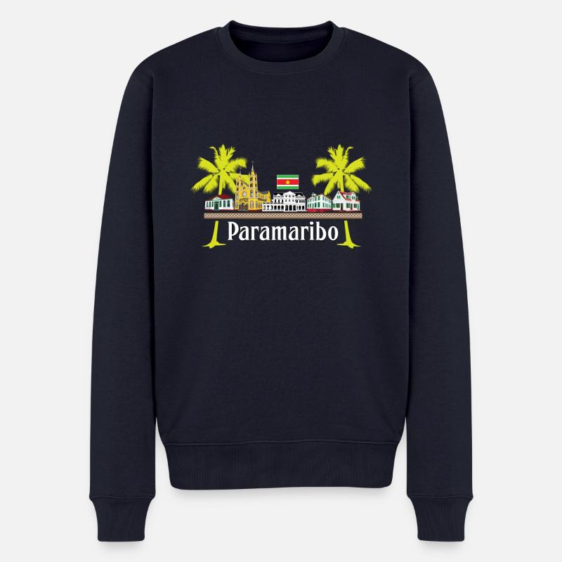 Cabins Paramaribo - Pull Premium bio Homme - bleu marine