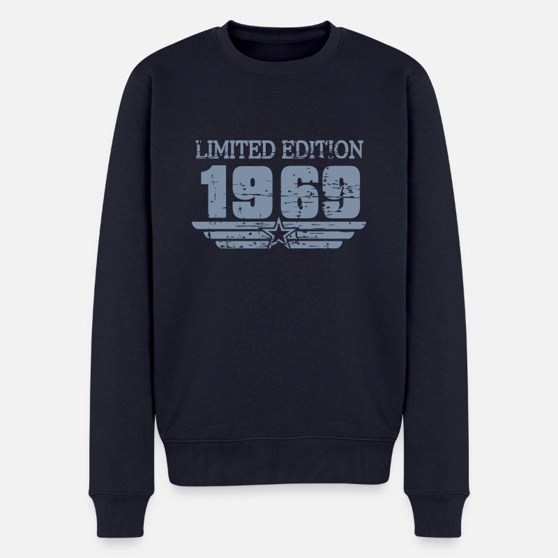 1969 LE Retro - Männer Premium Bio Pullover - Navy