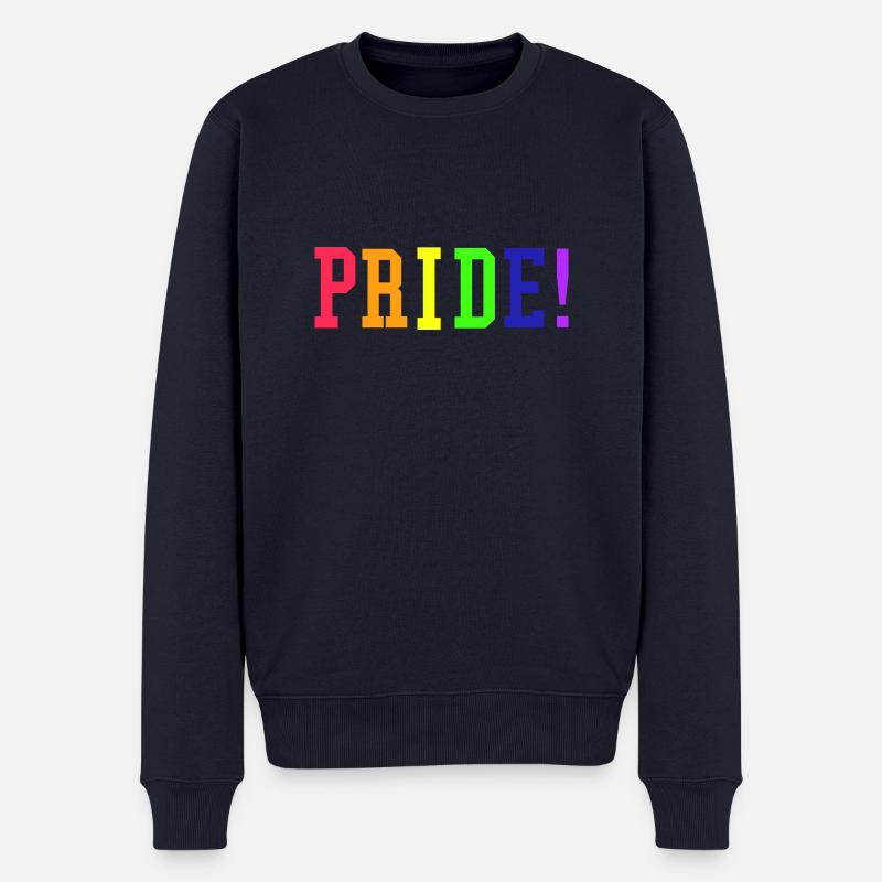 Pride - Pull Premium bio Homme - bleu marine
