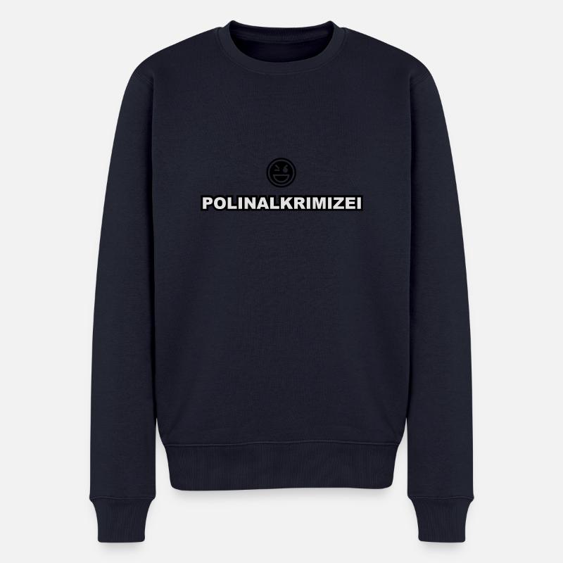 polinalkrimizei - Männer Premium Bio Pullover - Navy