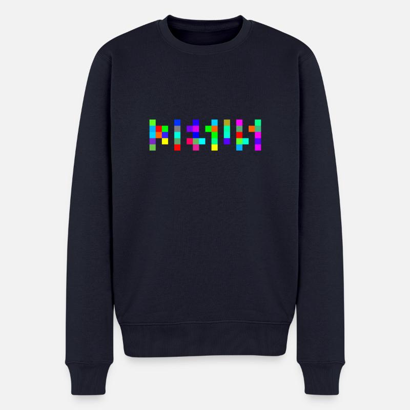 JESUS - jesus - Männer Premium Bio Pullover - Navy
