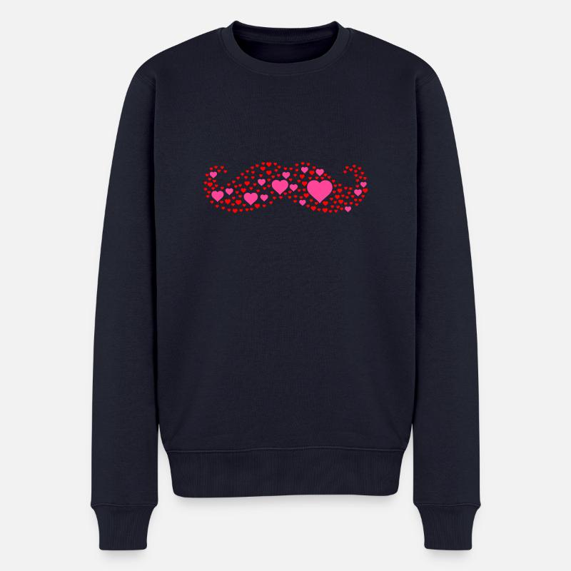 bart liebe - Männer Premium Bio Pullover - Navy