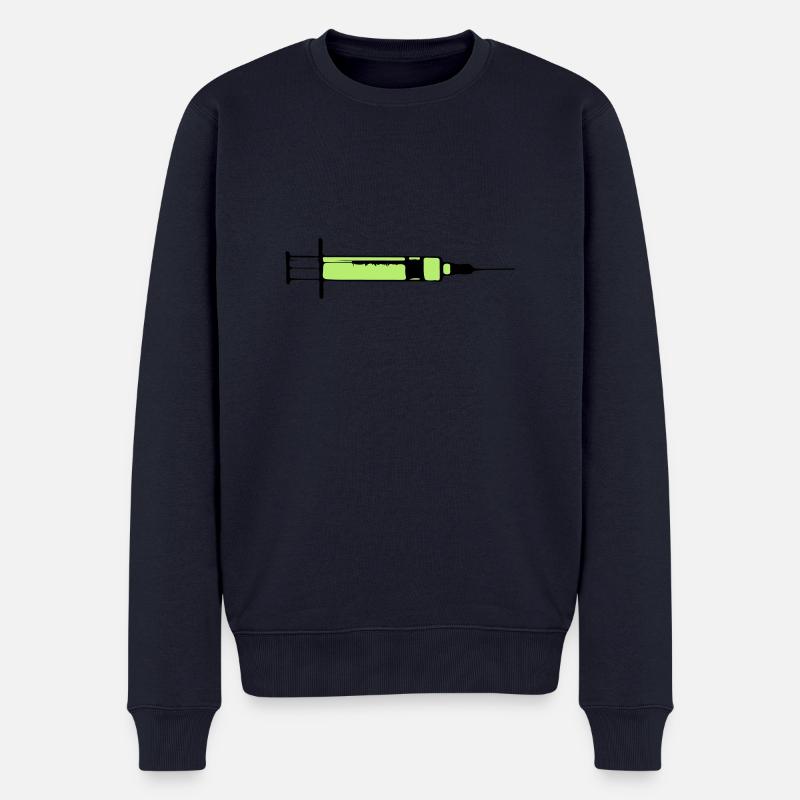 Giftspritze Toxic 2c - Männer Premium Bio Pullover - Navy