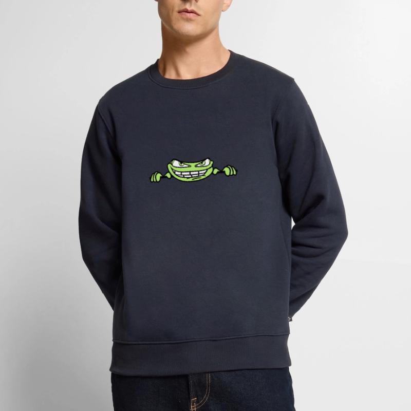 hide frame text write wall wall meme g Men's Premium Organic Jumper