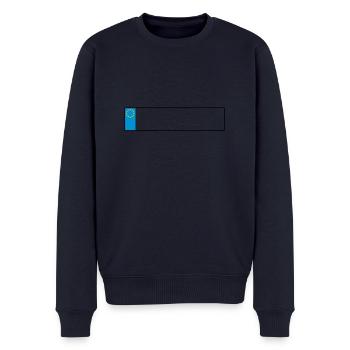 Kennzeichens europa_g1 - Männer Premium Bio Pullover - Navy - Vorne - Nico (187cm)