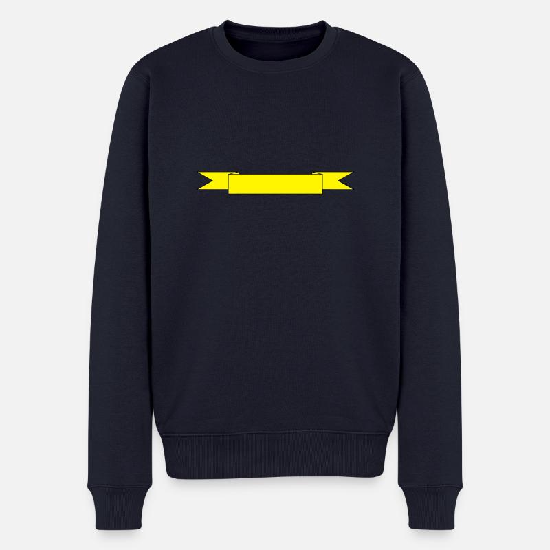 Spruchband - Männer Premium Bio Pullover - Navy