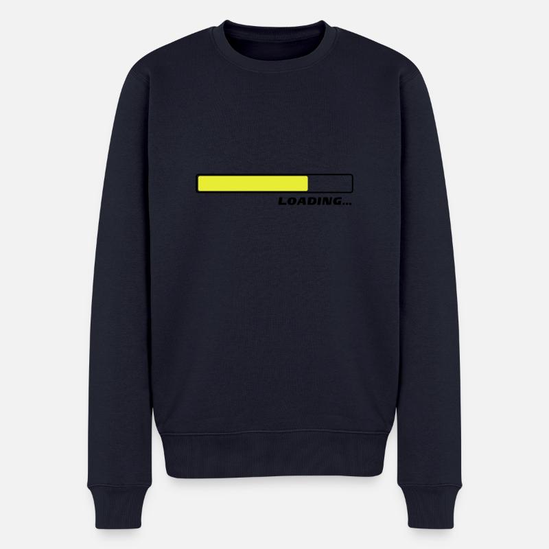 Chargement en cours ... 2c - Pull Premium bio Homme - bleu marine