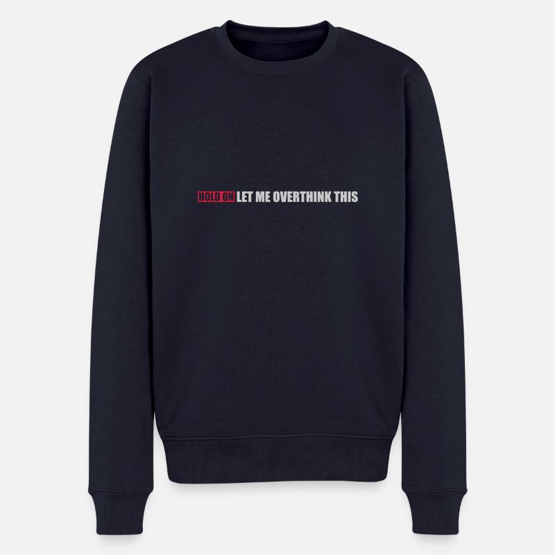 Permettez-moi d’exagérer - Pull Premium bio Homme - bleu marine