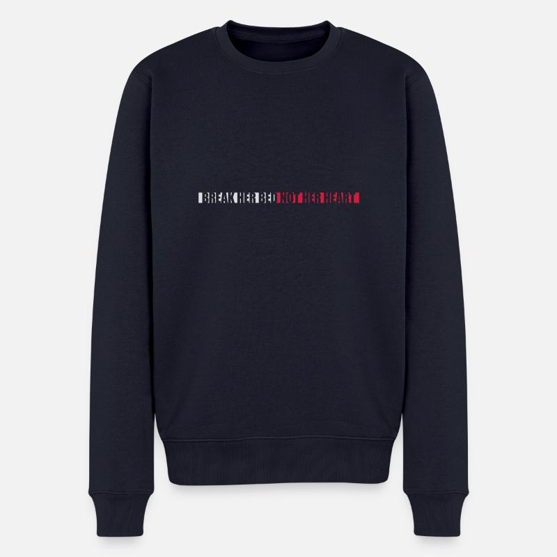 Briser sa citation de lit - Pull Premium bio Homme - bleu marine