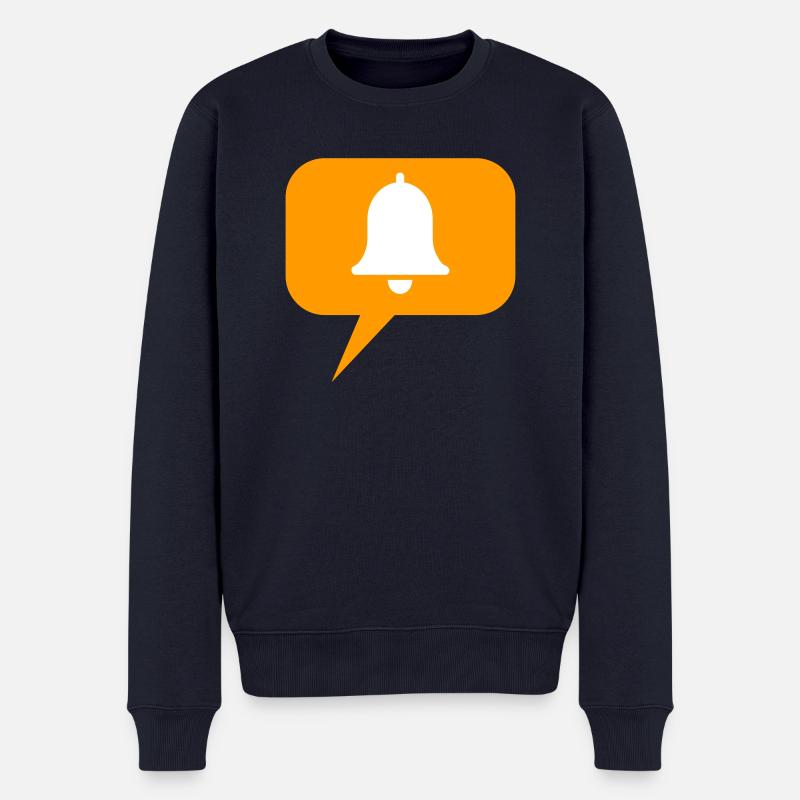 Alarm - Männer Premium Bio Pullover - Navy