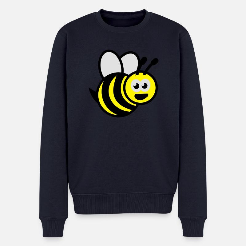 hummel__f3 - Männer Premium Bio Pullover - Navy