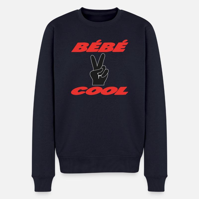 COOL Baby 283348 - Männer Premium Bio Pullover - Navy