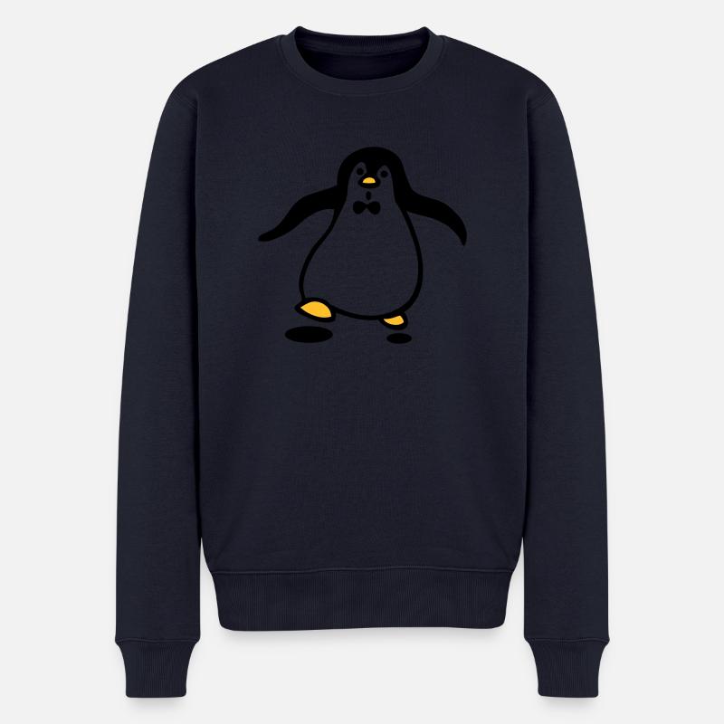 Penguin - Pull Premium bio Homme - bleu marine