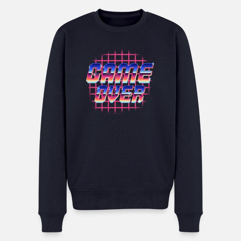 Fin du jeu - Pull Premium bio Homme - bleu marine