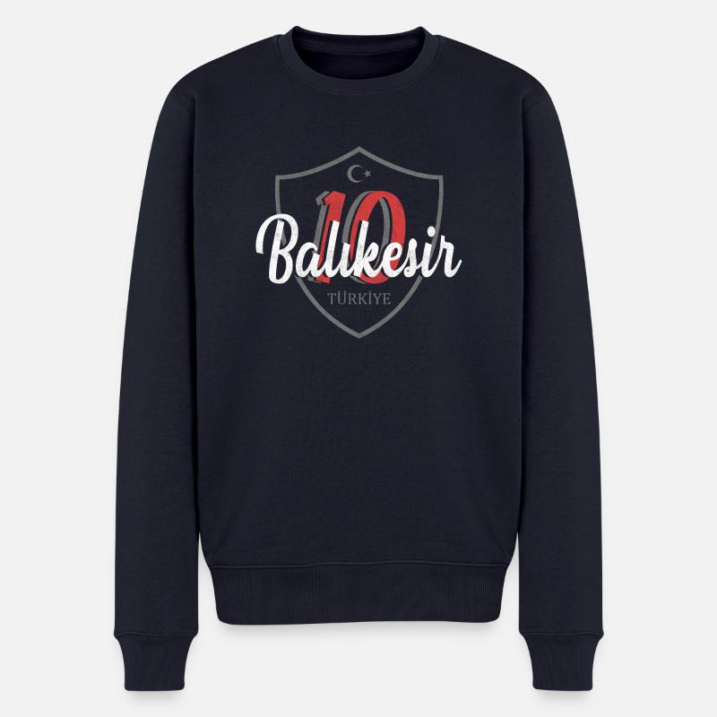 Balıkesir - Pull Premium bio Homme - bleu marine