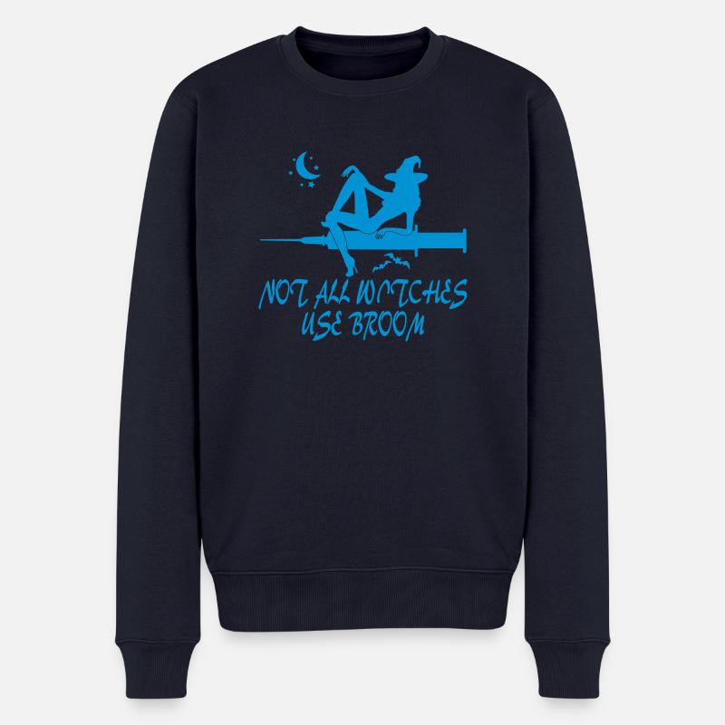 conception infirmière de312 - Pull Premium bio Homme - bleu marine