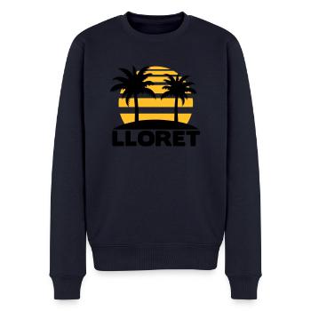 Lloret de Mar - Pull Premium bio Homme - bleu marine - Devant - Nico (187cm)