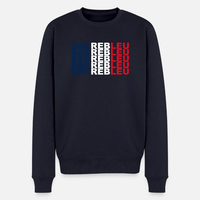 Sacrebleu - Pull Premium bio Homme - bleu marine