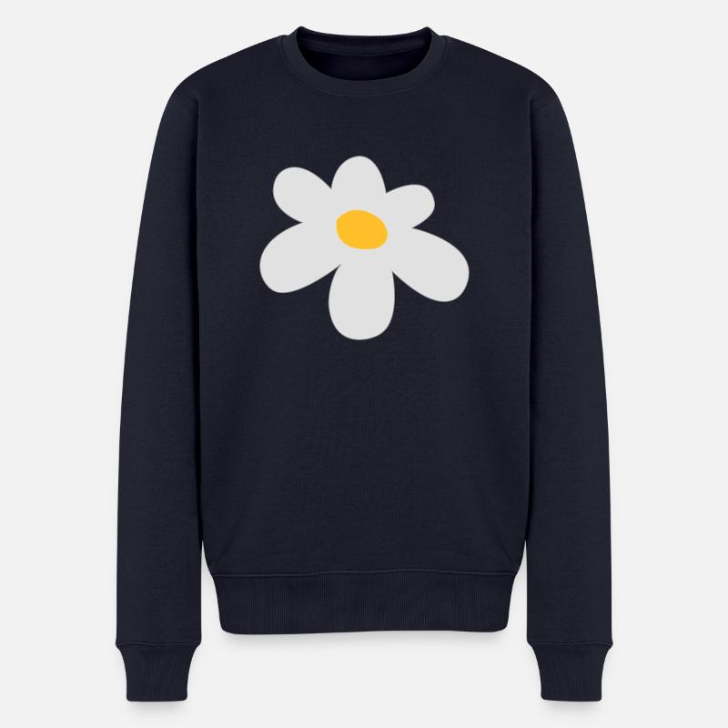 blume - Männer Premium Bio Pullover - Navy