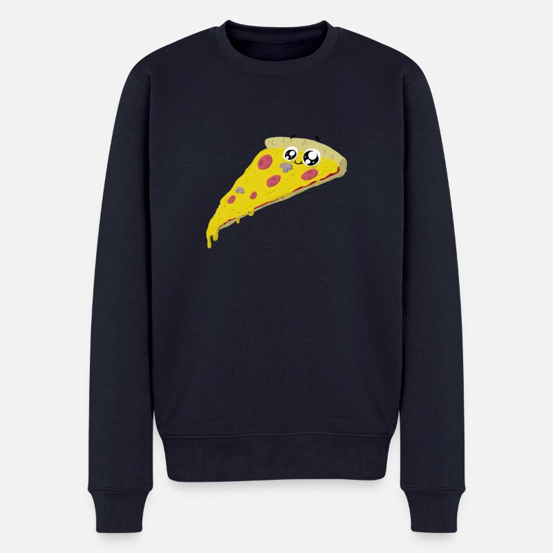friendly pizza - Pull Premium bio Homme - bleu marine