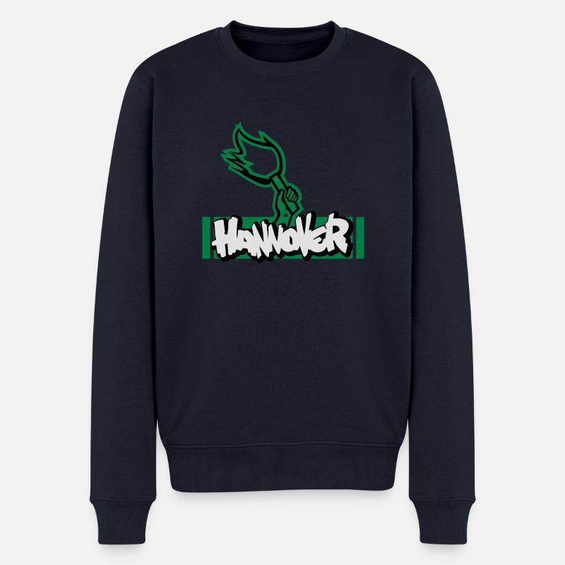 Hanovre - Pyro - Pull Premium bio Homme - bleu marine