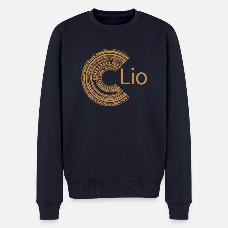 Für Lio - Männer Premium Bio Pullover - Navy
