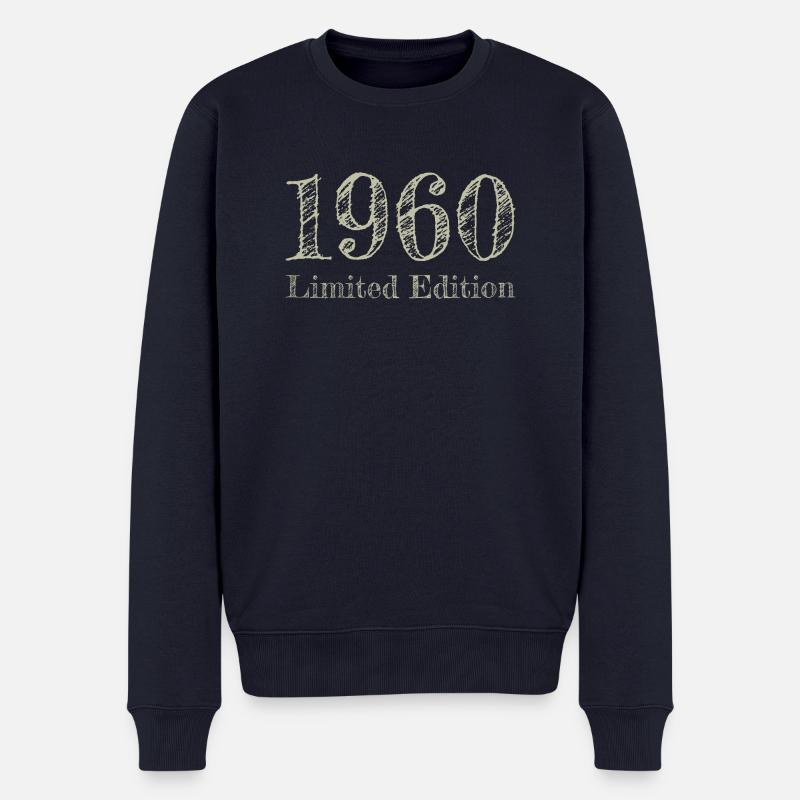 1960 - Männer Premium Bio Pullover - Navy