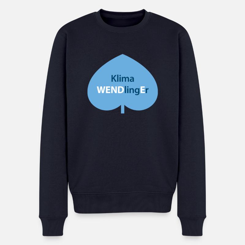 KlimaWENDlingEr - Männer Premium Bio Pullover - Navy