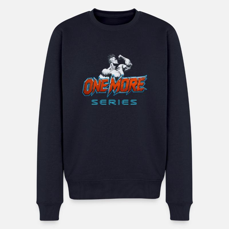 noch eine Serie - Männer Premium Bio Pullover - Navy