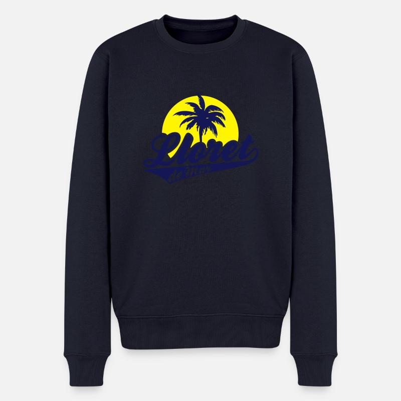 Lloret de Mar - Männer Premium Bio Pullover - Navy
