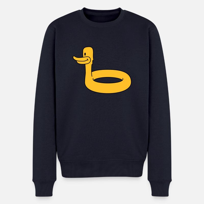 Duck Swimming Ring - Pull Premium bio Homme - bleu marine