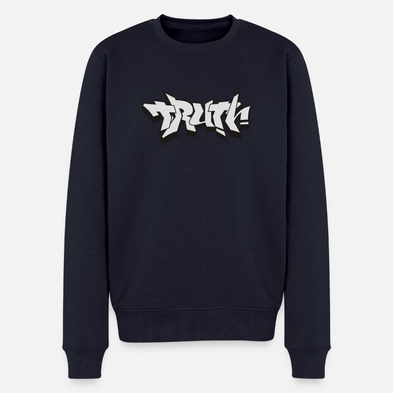 Truth - Männer Premium Bio Pullover - Navy