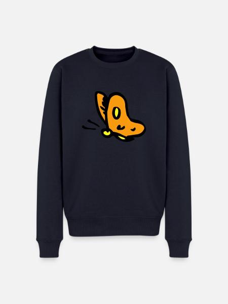 Schmetterling - Men's Premium Organic Jumper - navy
