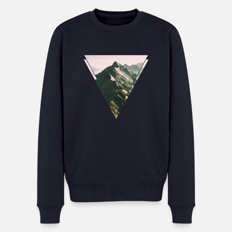 Augstmatthorn - Männer Premium Bio Pullover - Navy