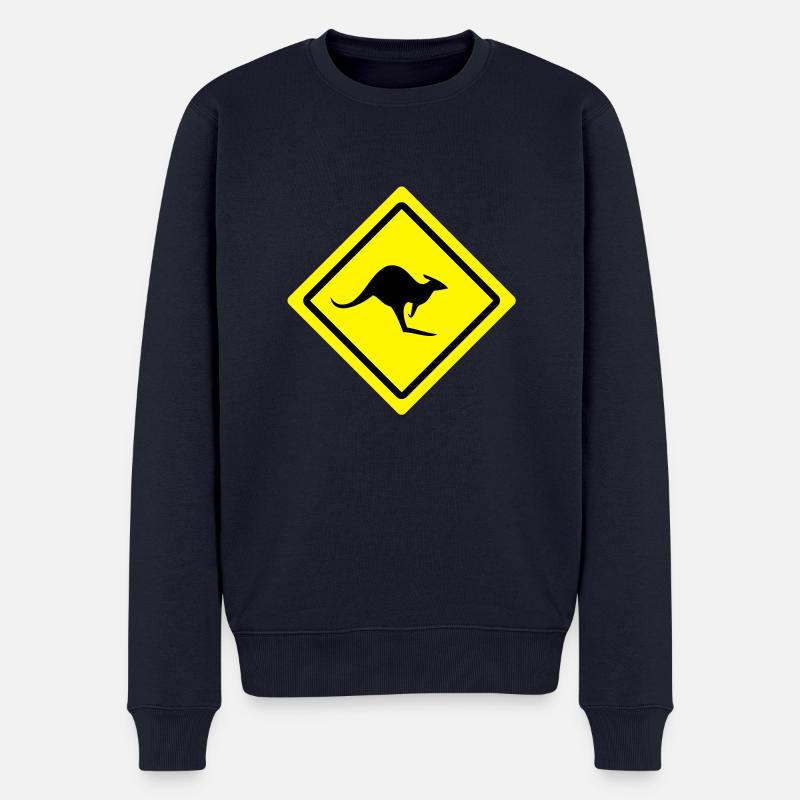 australien - Männer Premium Bio Pullover - Navy