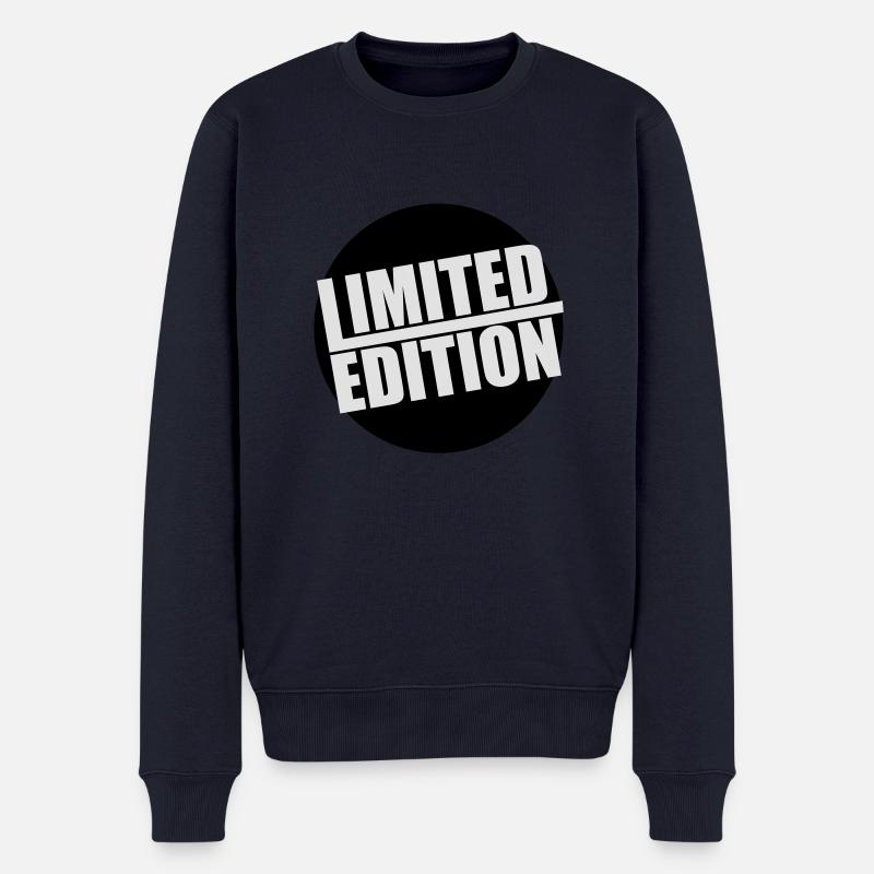limited edition - Männer Premium Bio Pullover - Navy