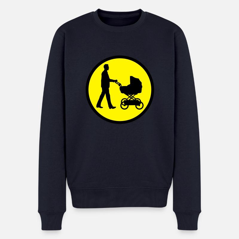 buggy_man_022013_a_2c - Pull Premium bio Homme - bleu marine