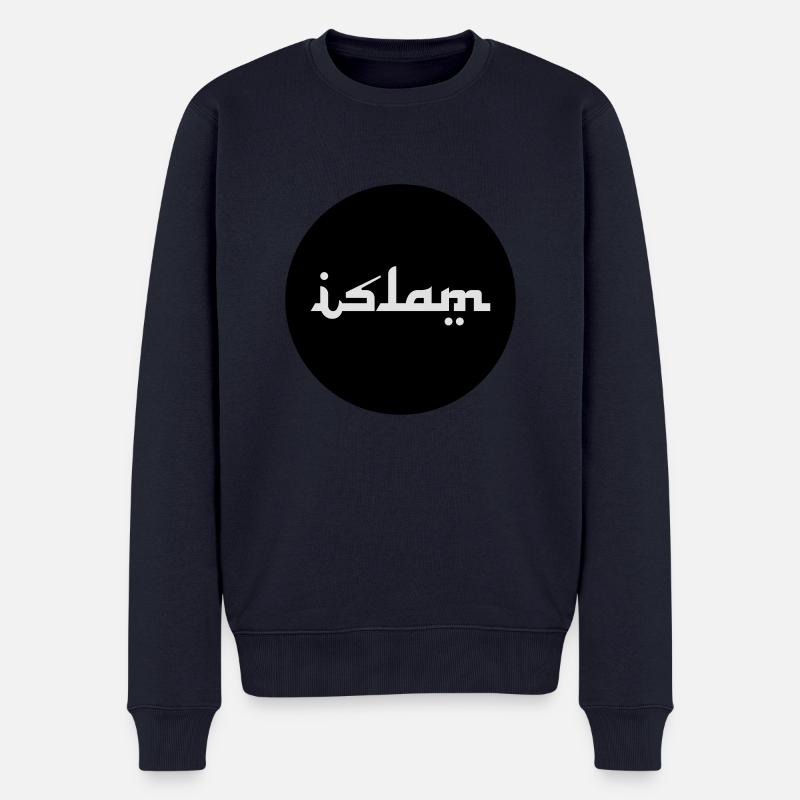 Islam - Männer Premium Bio Pullover - Navy