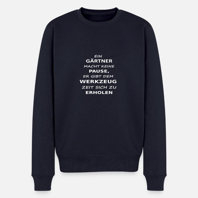 gaertner - Männer Premium Bio Pullover - Navy