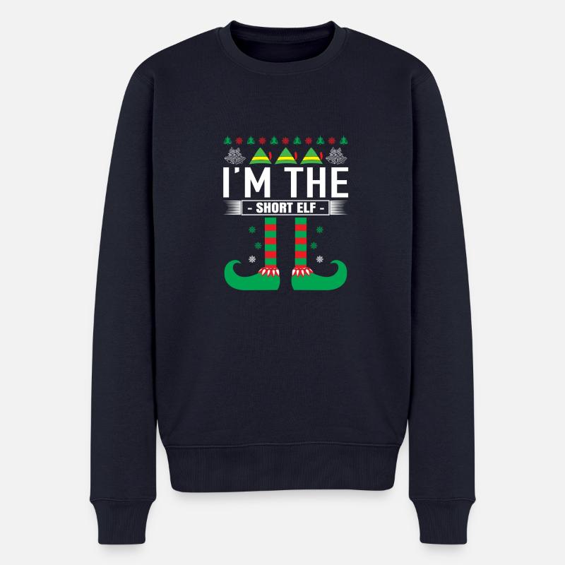 Ugly Christmas - Männer Premium Bio Pullover - Navy