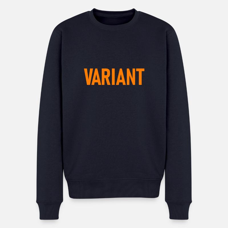 Variant Loki Timetravel Shirt - Männer Premium Bio Pullover - Navy