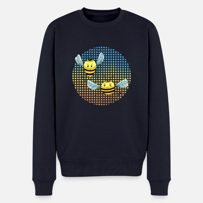 Insekten - Männer Premium Bio Pullover - Navy