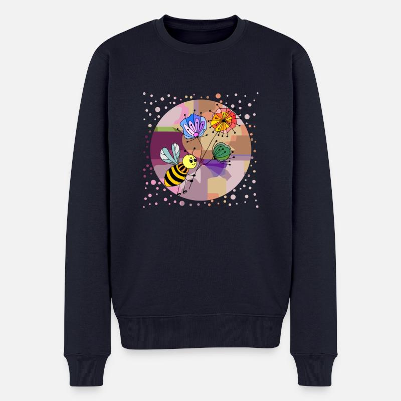 Insekten - Männer Premium Bio Pullover - Navy
