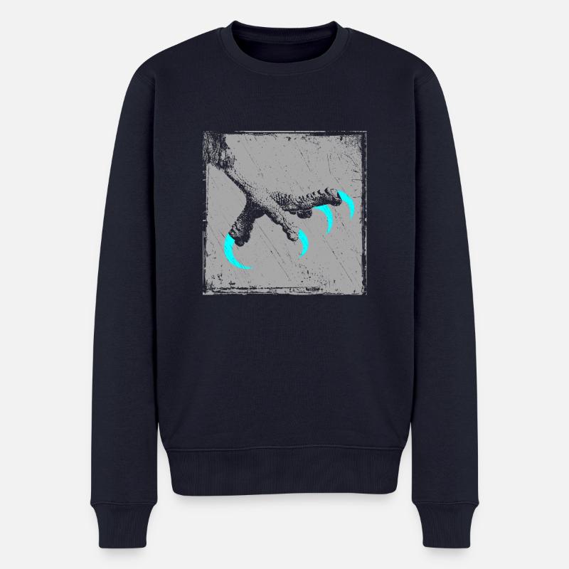 Griffe d’aigle - Pull Premium bio Homme - bleu marine